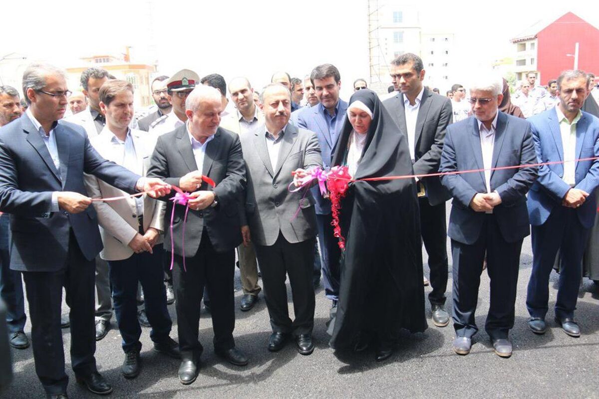 افتتاح ایستگاه آتش نشانی