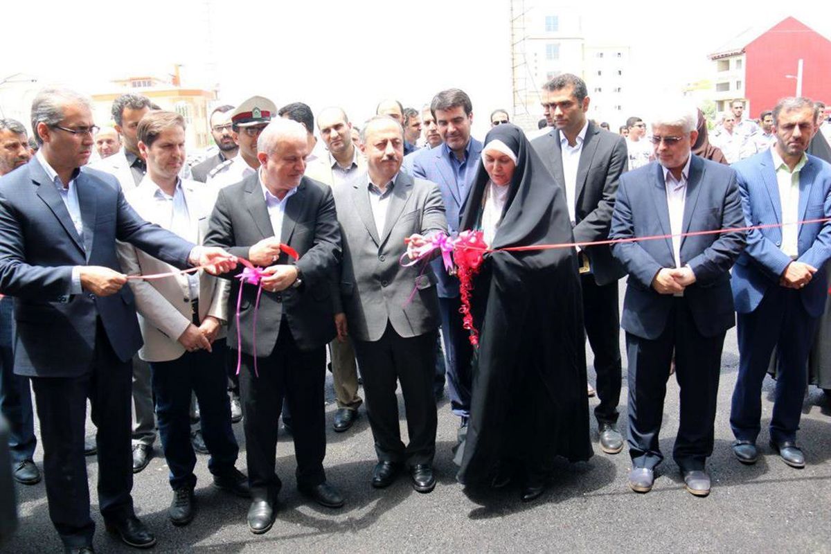 افتتاح ایستگاه آتش نشانی