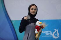 Mobina Heydari advances to the final in the Karate1-Premier League