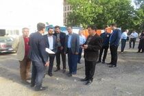 بازدید میدانی شهردار ناحیه از محله ساعی ناحیه 5