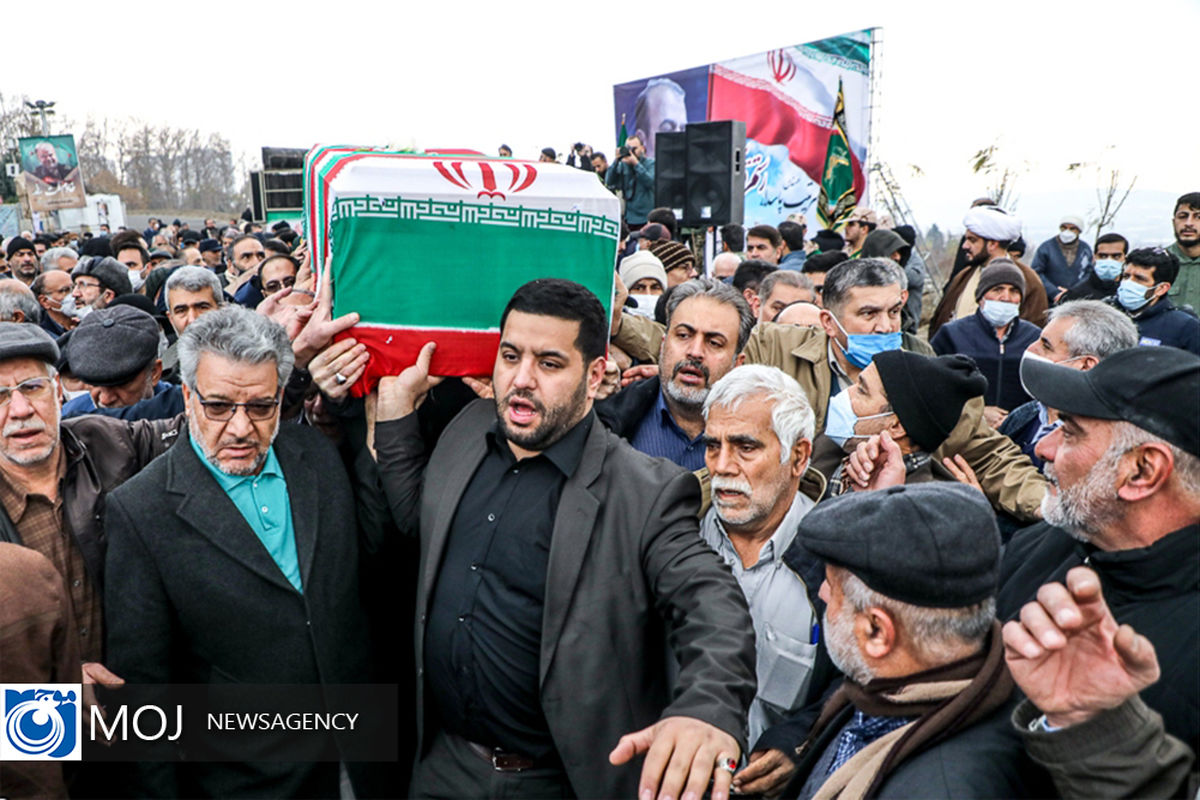 تشییع پیکر رستم قاسمی 