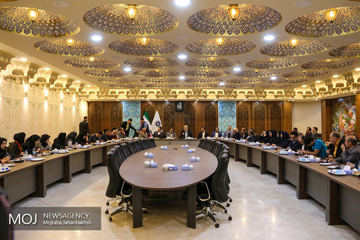 نشست خبری هیات رییسه اتاق بازرگانی استان اصفهان