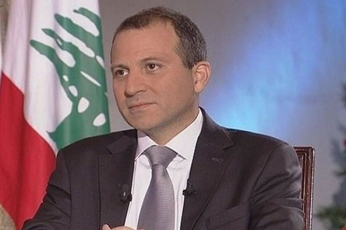جبران باسیل وزیر خارجه لبنان