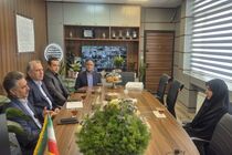 دیدار معاون شعب و توسعه بازار بانک سرمایه با مدیر آموزش و پرورش منطقه 8 تهران