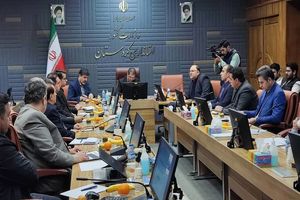 جلسه شورای حفاظت از منابع و سازگاری با کم آبی استان