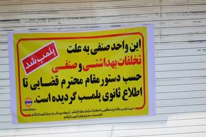 فروشگاه زنجیره ای رفاه در قشم پلمپ شد 