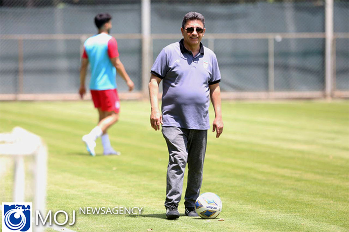 تمرین تیم ملی فوتبال