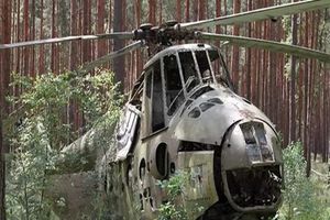 انفجار و سقوط بالگرد روسی در مرکز لیبی