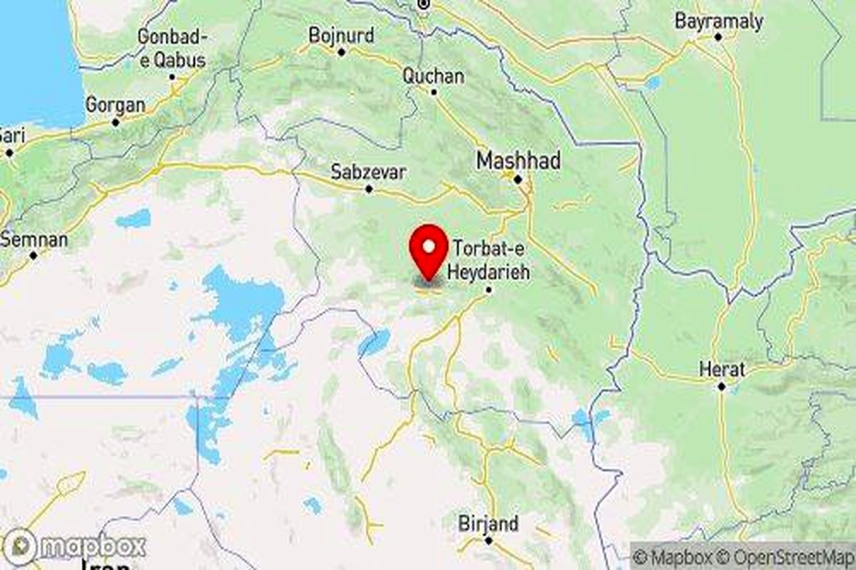 زلزله کاشمر