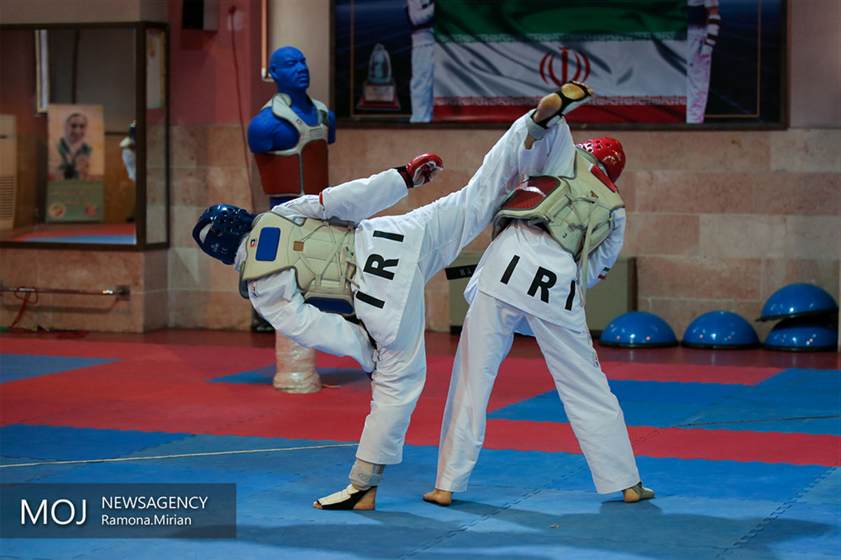 تمرین تیم ملی تکواندو بانوان