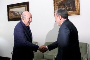 وزیر امور خارجه ایران با رئیس‌جمهور الجزایر دیدار کرد 