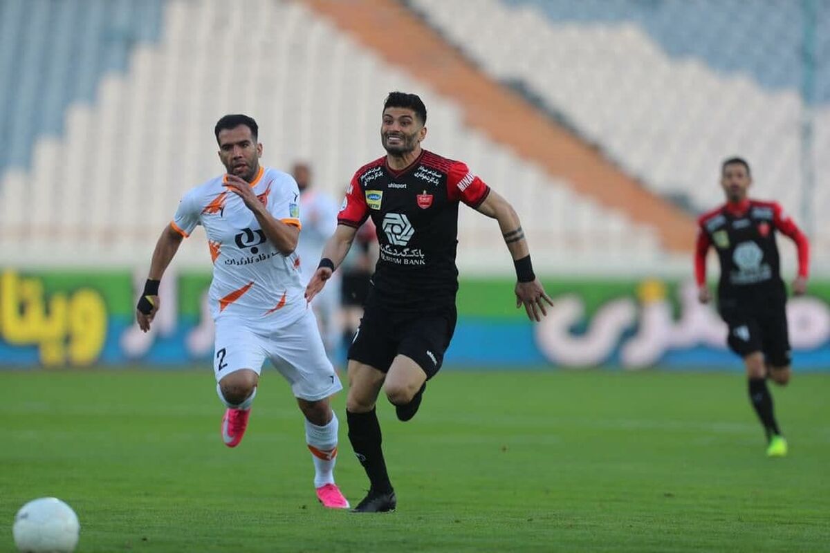 بازی مس نوین کرمان و پرسپولیس