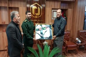 دیدار فرمانده بسیج ادارات سپاه سلمان با  مدیرکل بنیاد مسکن انقلاب اسلامی سیستان و بلوچستان