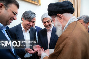 دیدار تیم ملی فوتسال با رهبر معظم انقلاب اسلامی