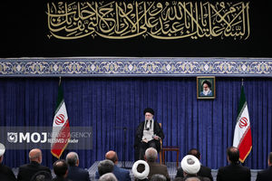 دیدار رئیس و مسئولان قوه قضائیه با رهبر معظم انقلاب اسلامی