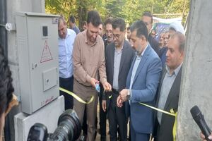 برق‌رسانی به چاه کشاورزی کوهسارکنده نکا به بهره‌برداری رسید
