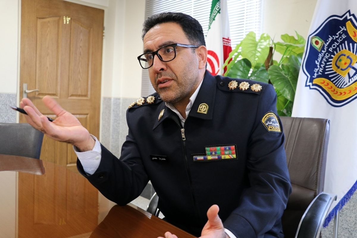 عکس رئیس پلیس راهور