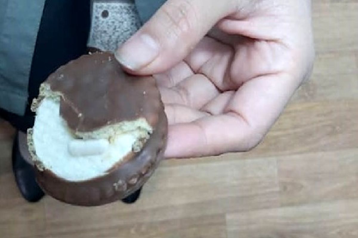 کیک حاوی قرص