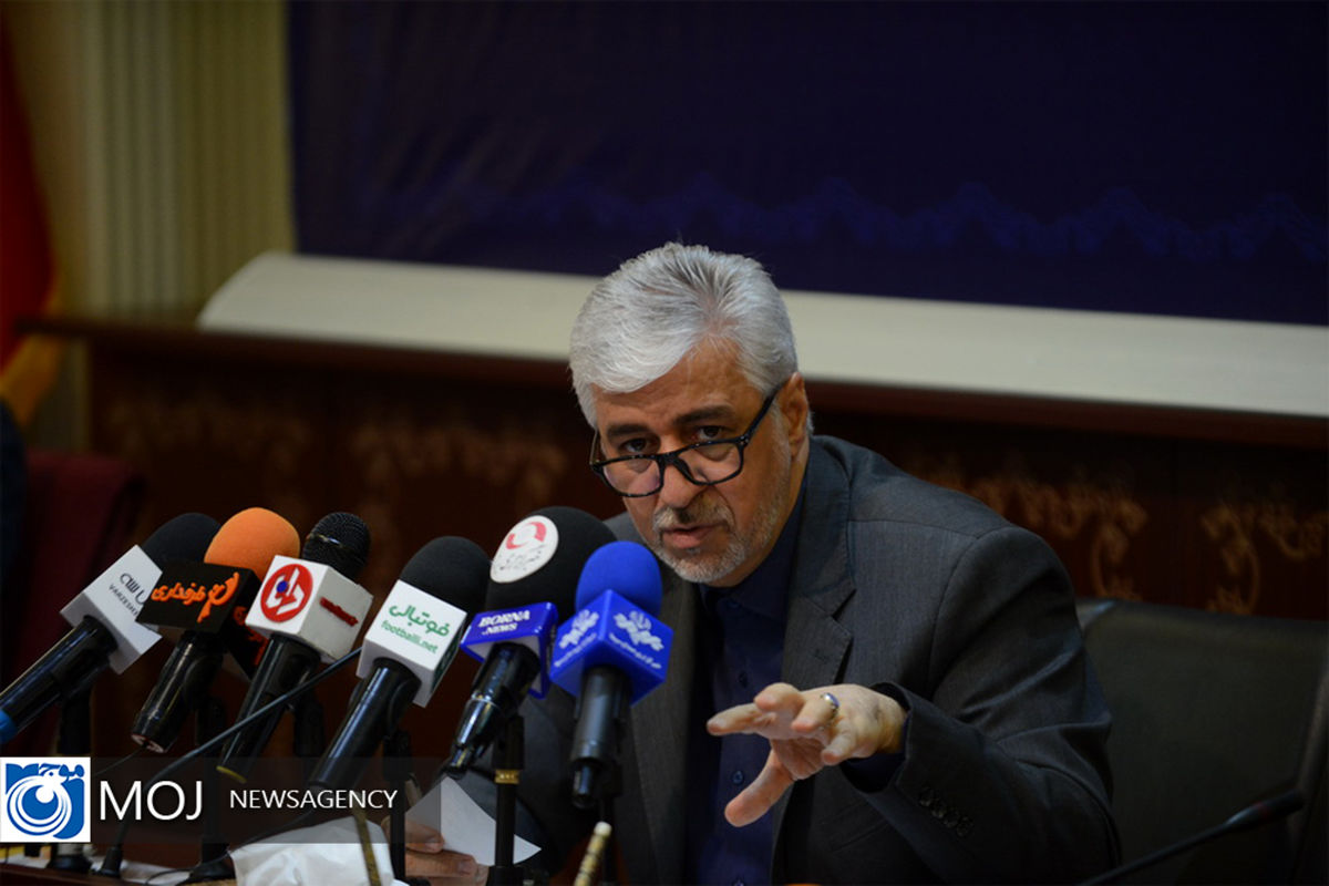 نشست خبری وزیر ورزش و جوانان