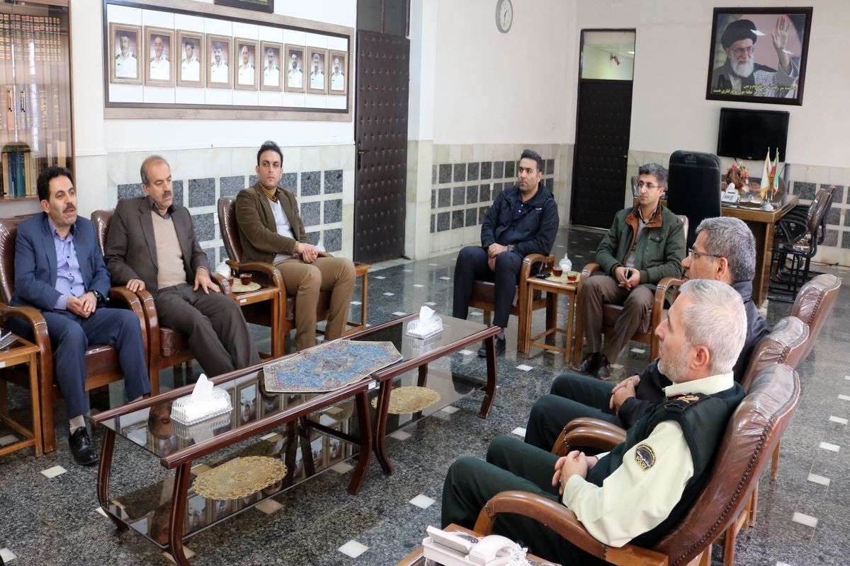 دیداربافرمانده نیروی انتظامی