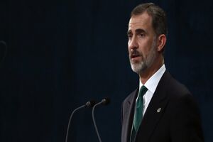 مخالفت پادشاه اسپانیا با جدایی کاتالونیا