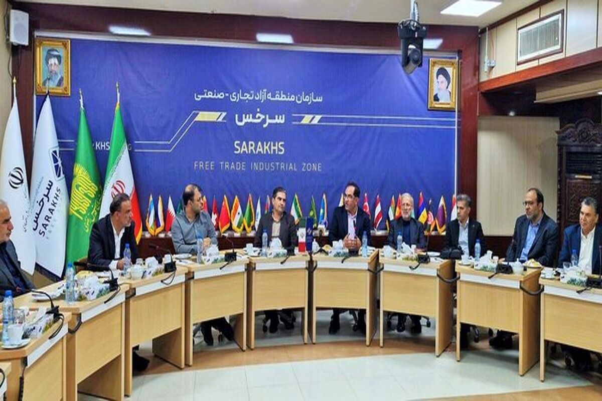 نشست مشترک اعضای کمیسیون اقتصادی با مدیرعامل سرخس