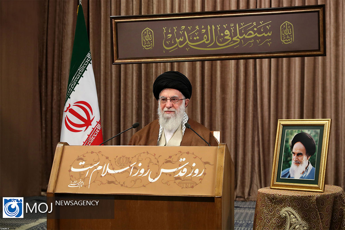 سخنرانی مقام معظم رهبری به مناسبت روز جهانی قدس