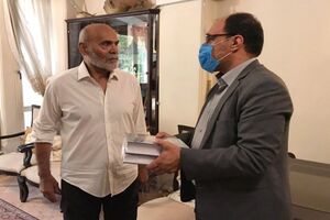 جمشید هاشم‌پور میزبان مدیرعامل موسسه هنرمندان پیشکسوت شد