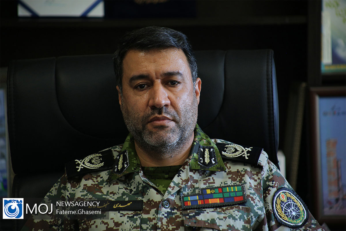 مهدی نجف زاده قرار گاه پدافند ارتش