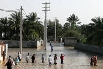 تخلیه اضطراری و اسکان موقت اهالی روستای تمبک میناب