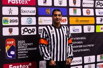 اولین داور ایرانی در جام جهانی هاکی روی یخ  قضاوت می کند