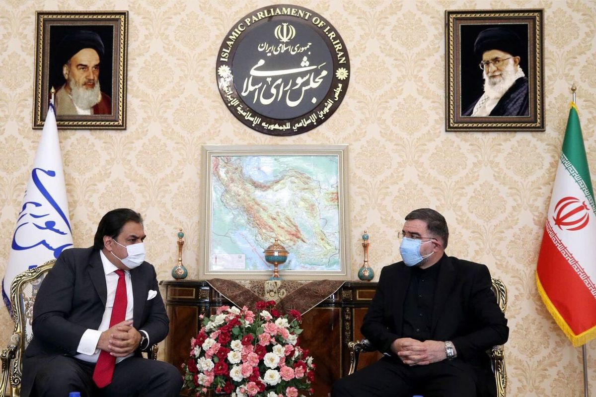 احمد امیرآبادی فراهانی در دیدار رحیم حیات قریشی 