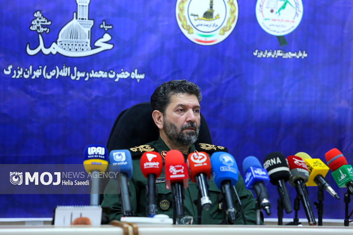 نشست خبری سردار حسن زاده
