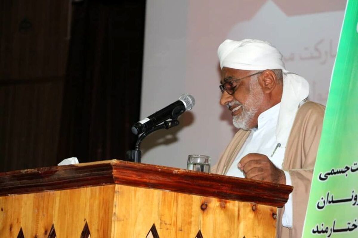شیخ محمدصدیق بهجت امام جمعه ی اهل سنت بندرلنگه