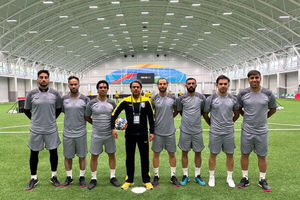 نماینده مینی فوتبال ایران برابر شاگردان رونالدینیو شکست خورد