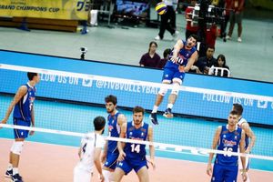 لانزا امتیاز آورترین بازیکن دیدار والیبال ایران با ایتالیا