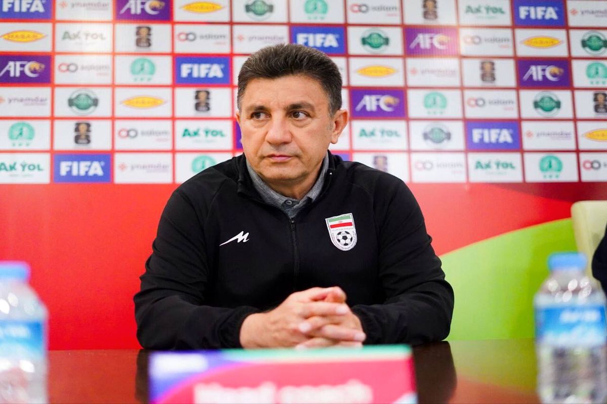 امیر قلعه‌نویی سرمربی تیم ملی فوتبال ایران