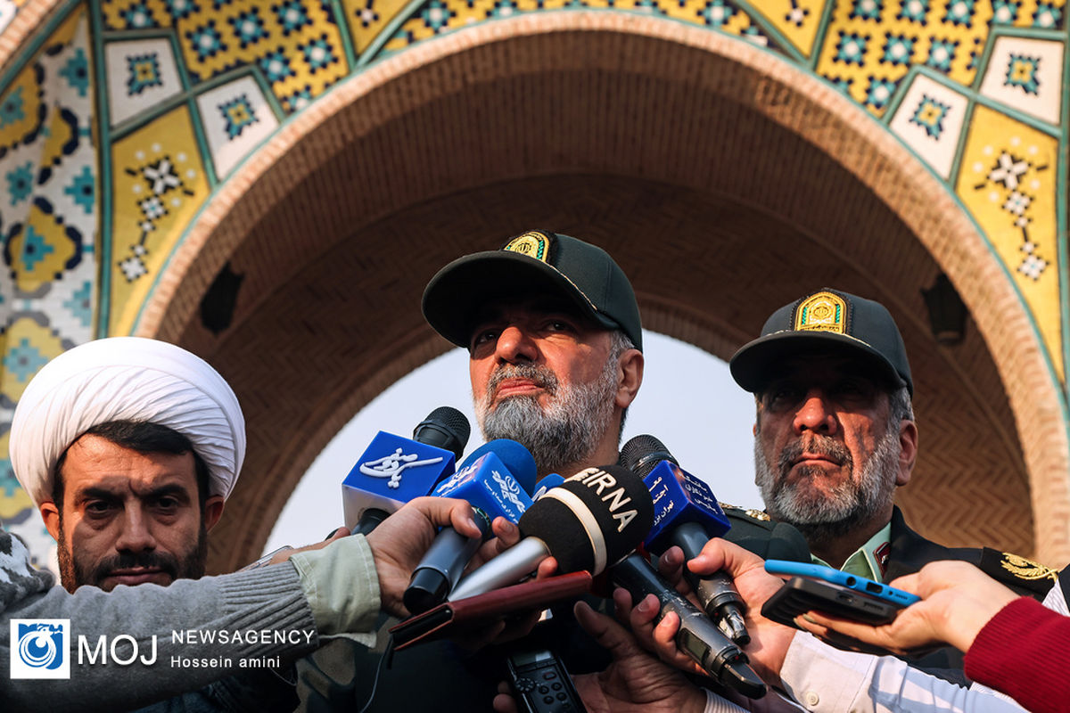 بازدید فرمانده فراجا از طرح جمع آوری معتادان متجاهر