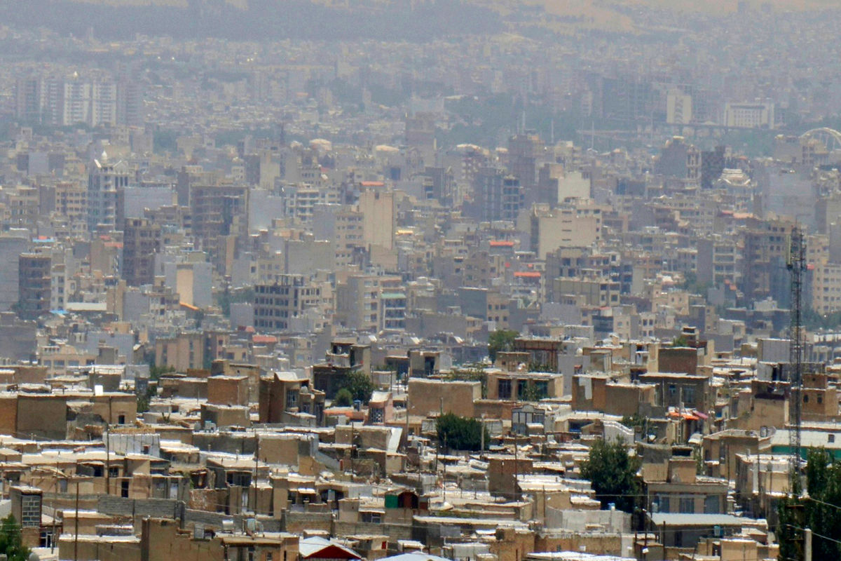 گرد و غبار کرمانشاه