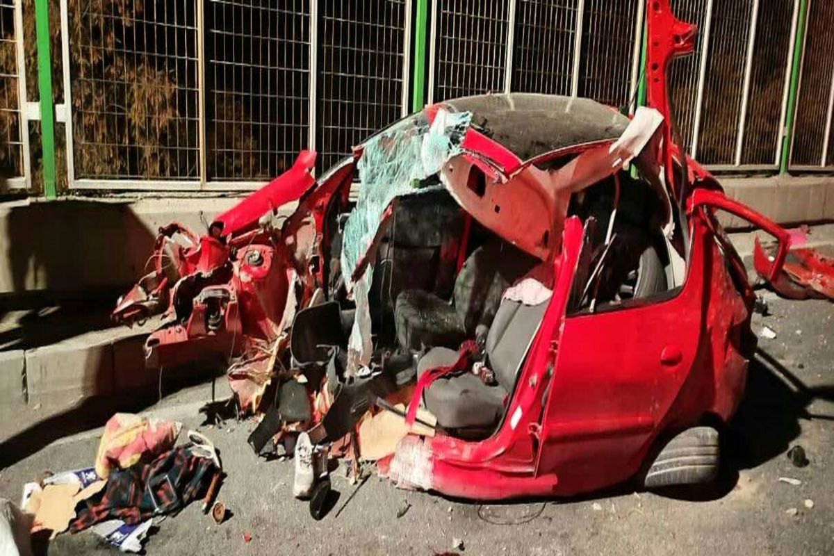 تصادف اتوبان بابایی