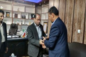 مراسم تودیع و معارفه مدیر مخابرات دشت آزادگان برگزار شد