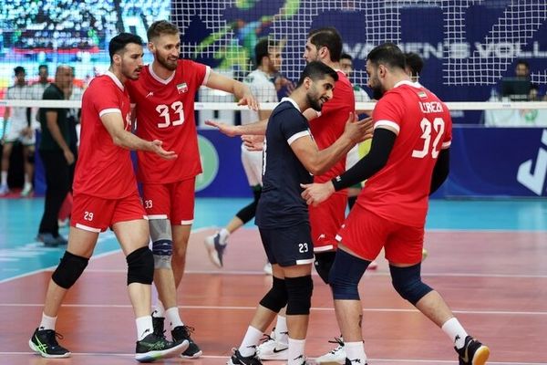 ۱۴ والیبالیست ایران در دیدار مقابل صربستان معرفی شدند