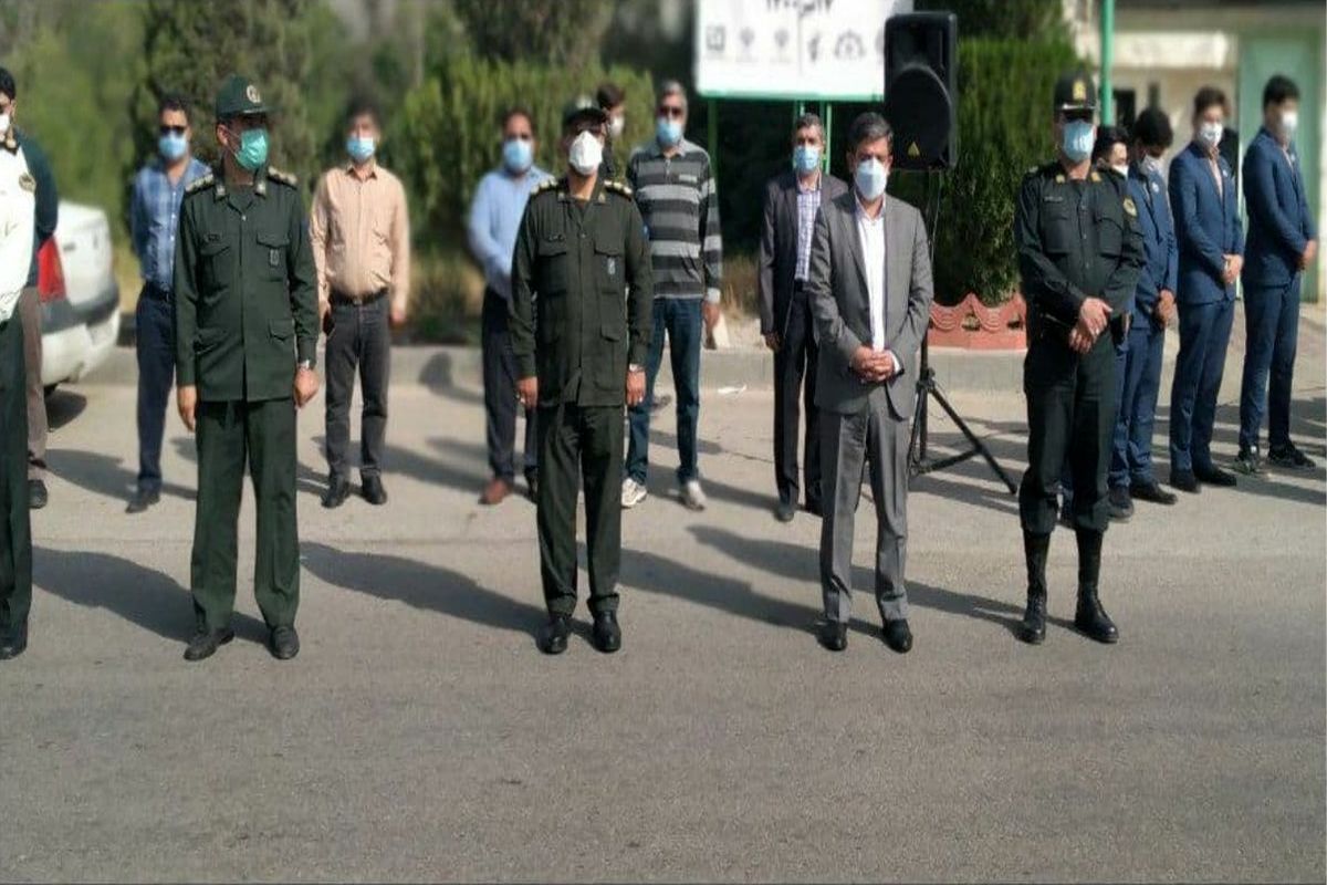 رزمایش کرونا در اردبیل