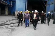 بازدید خبرنگاران گیلان از بزرگترین مجتمع ذوب آهن در ساحل جنوبی دریای خزر