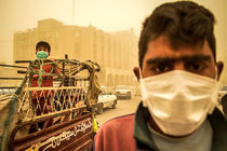 غلظت ذرات معلق در هوای زاهدان 881 میکروگرم بر مترمکعب است