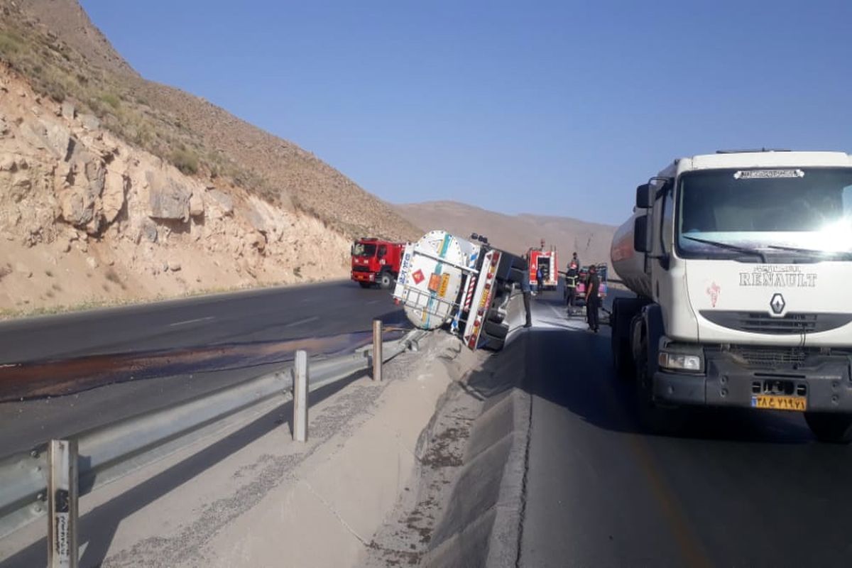 واژگونی تانکر سوخت 2