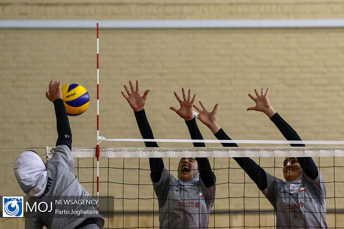 تمرین تیم ملی والیبال بانوان - ۳۱ اردیبهشت ۱۳۹۸