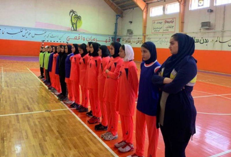 اردوی تیم هندبال دختران آموزشگاههای کرمانشاه برگزار میشود