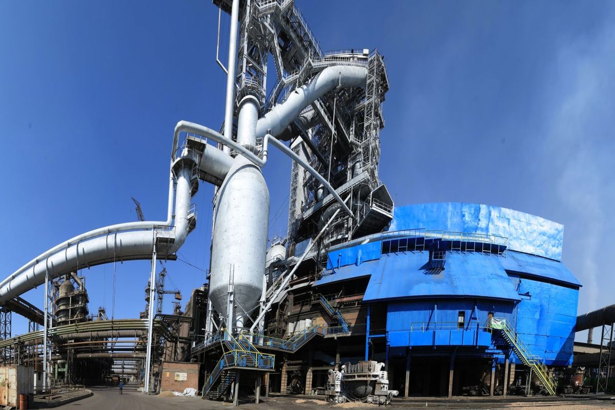 کوره یک ذوب آهن