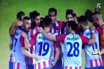 احسان حاج صفی گل دوم پانیونیوس مقابل کرته را به ثمر رساند